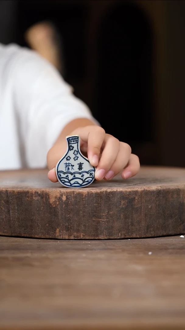 瓷片景德镇高温釉下彩（食品级）