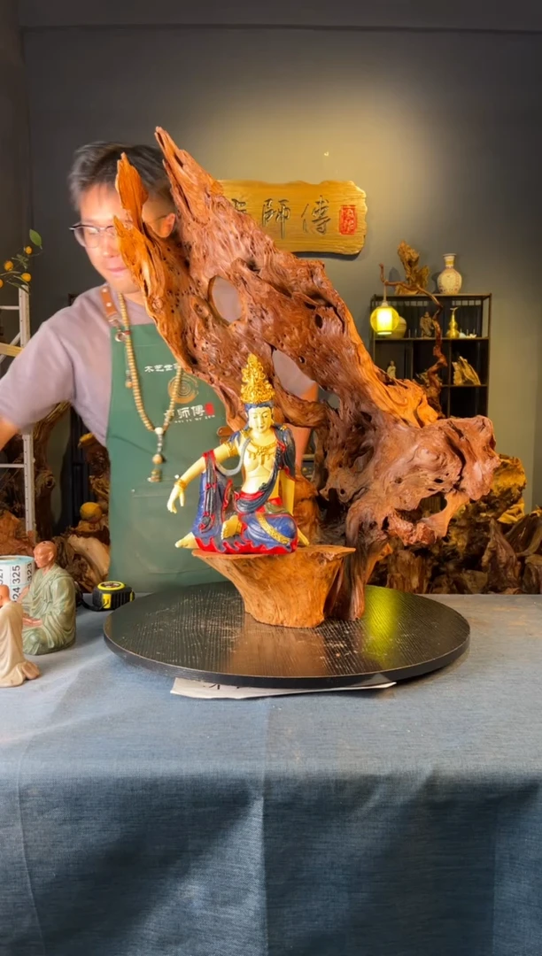 木卢师傅根艺作品（不包含人物摆件）
