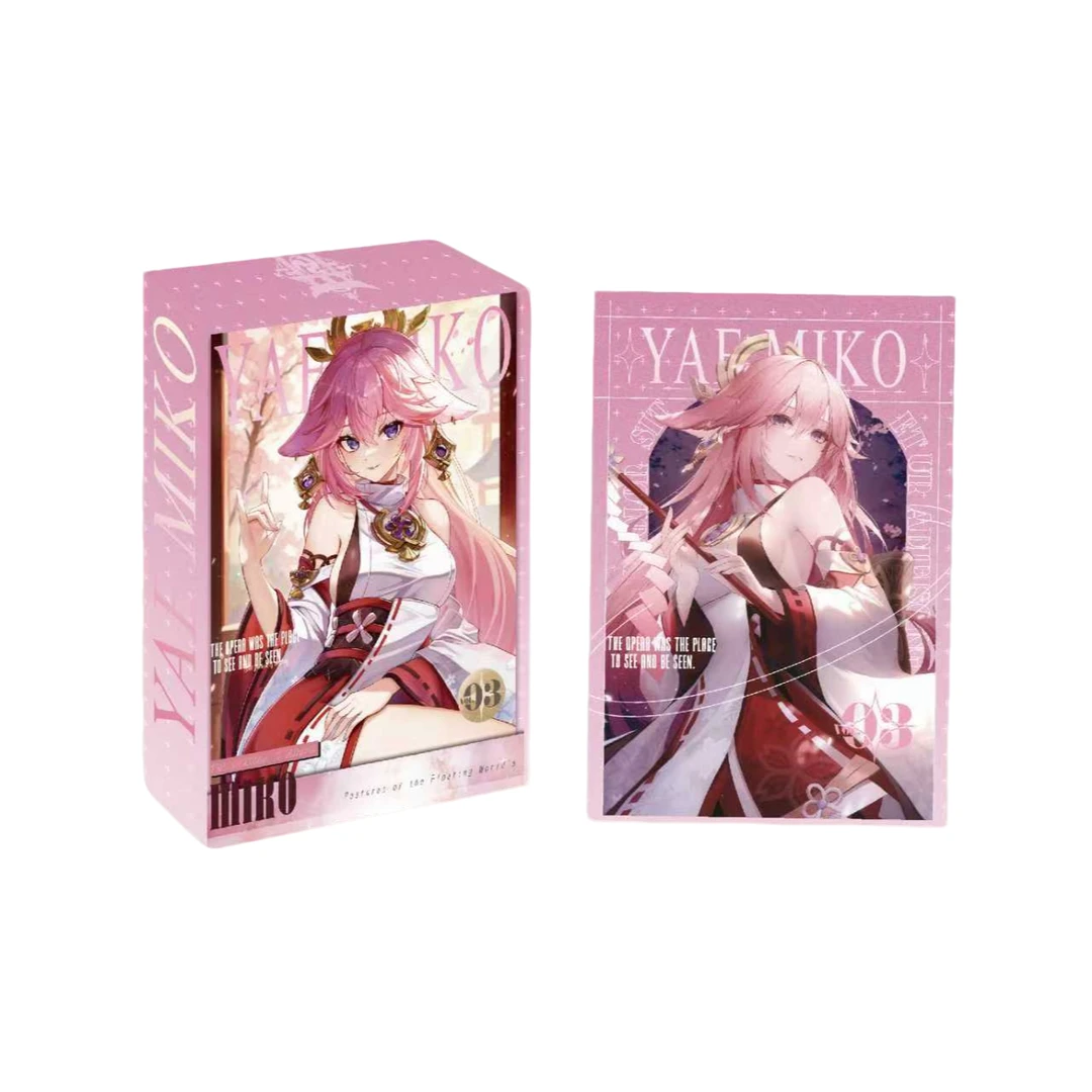 LL【平拆/叠叠】格界文创 原神色纸 第三弹收藏产品（主播代拆）