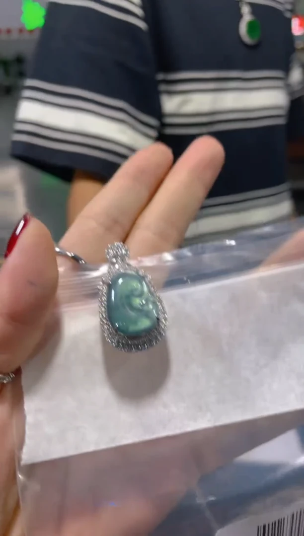 翡翠未镶嵌颈饰天然A货翡翠（多样性发货拍一件发件）