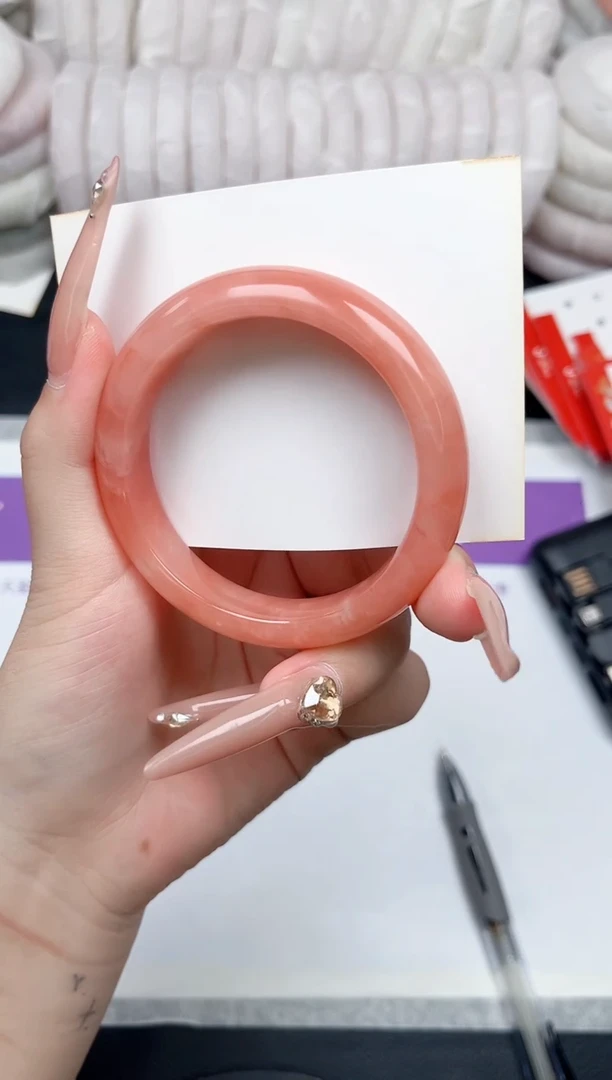 未镶嵌手镯石英质玉43-54