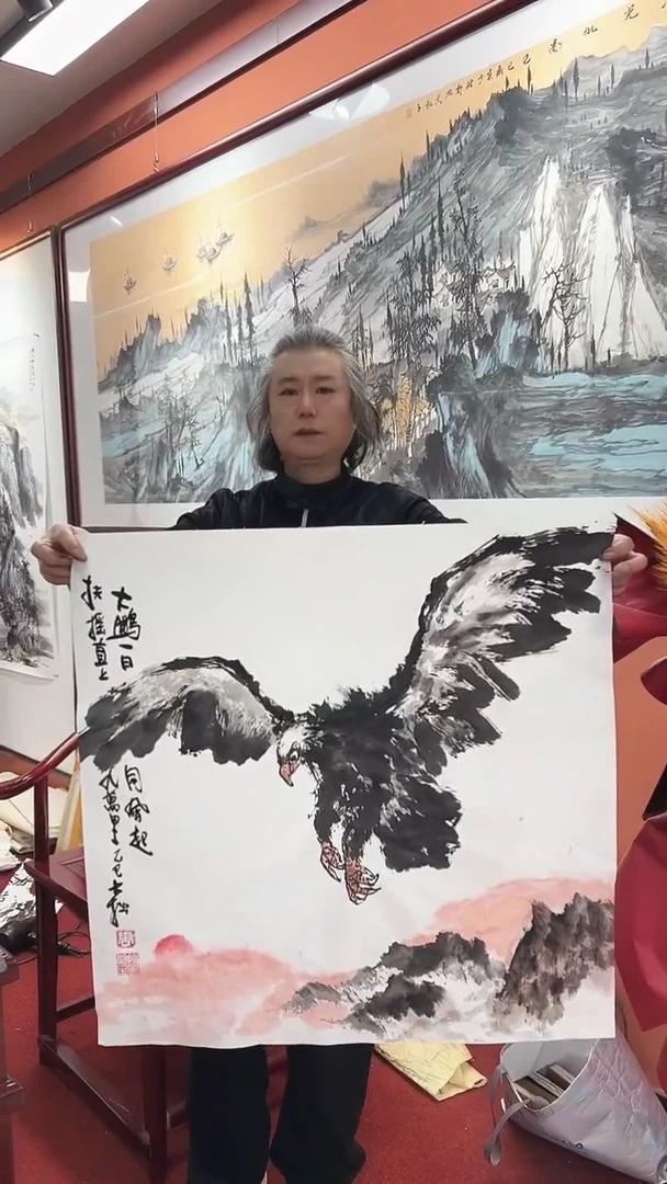 国画周大拙/国画/花鸟