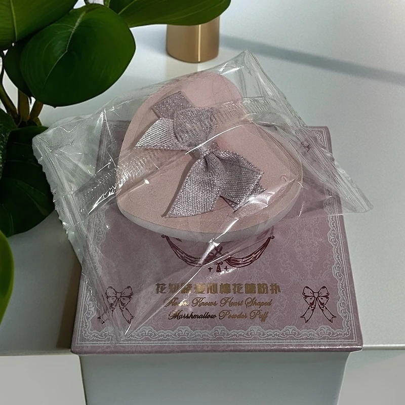 A570 花知晓爱心棉花糖粉扑