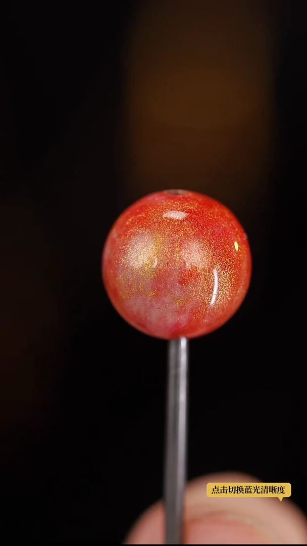 髹新1.5鎏渲金粉真非遗大漆单珠