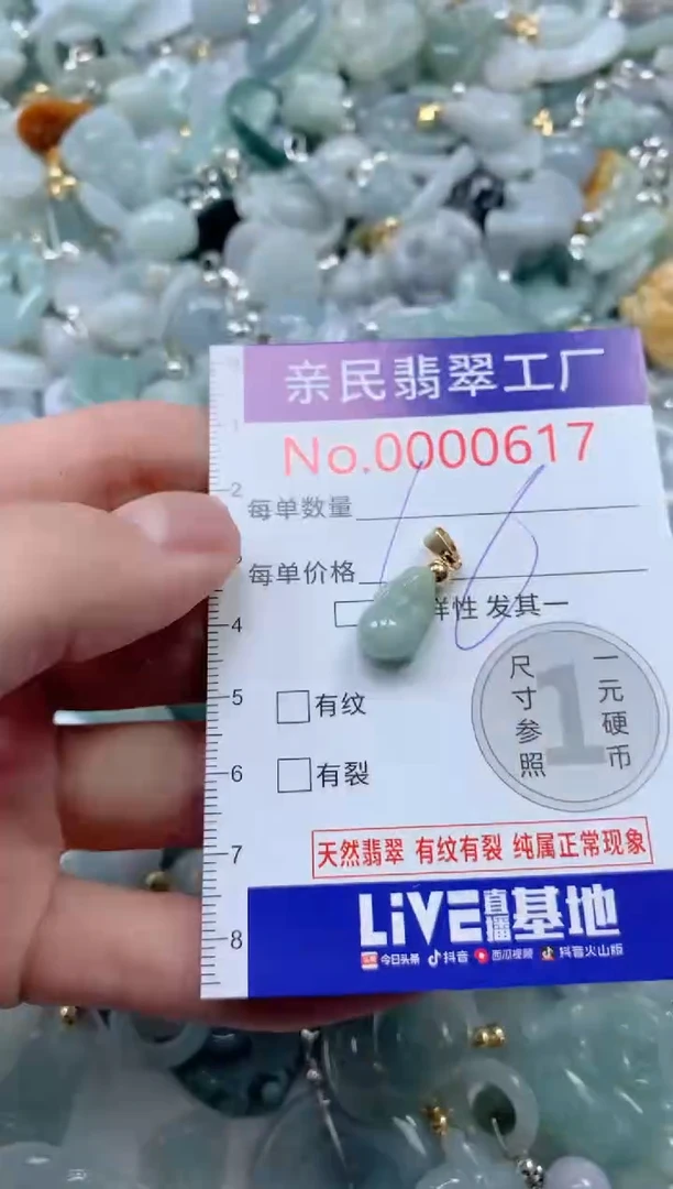 颈饰未镶嵌翡翠617