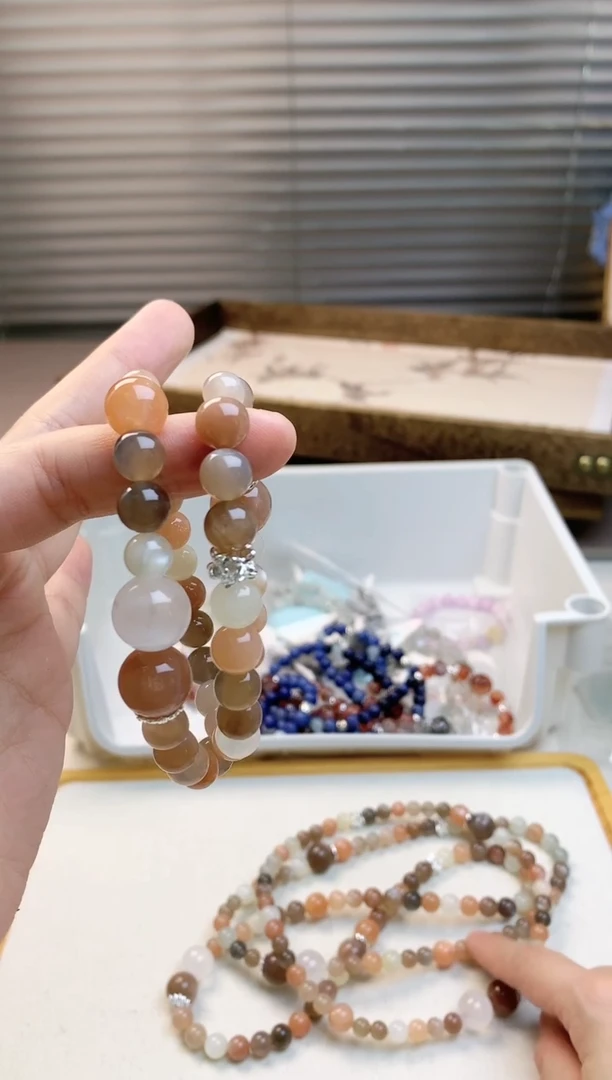 【闪购商品】水晶珠宝半成品未镶嵌骨干双圈