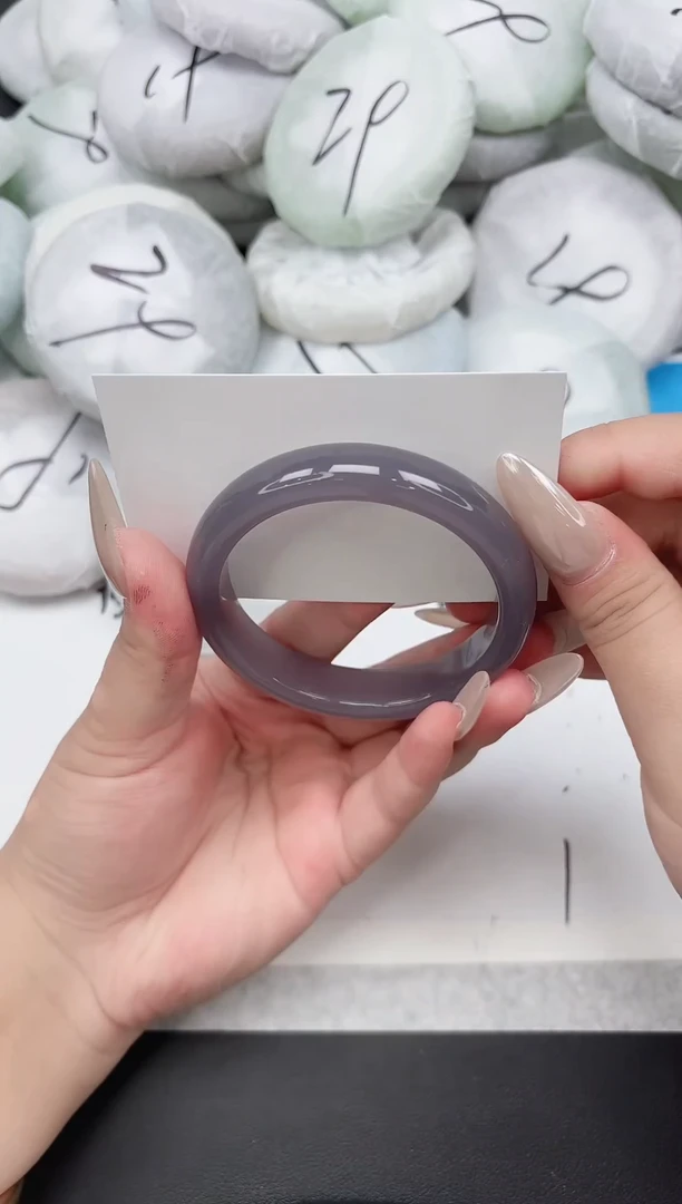 未镶嵌手镯石英质玉98-58.5