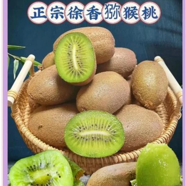 【次日达】陕西徐香猕猴桃奇异果绿心非黄心酸甜新鲜采摘应季水果多仓发货坏果包赔陕西省