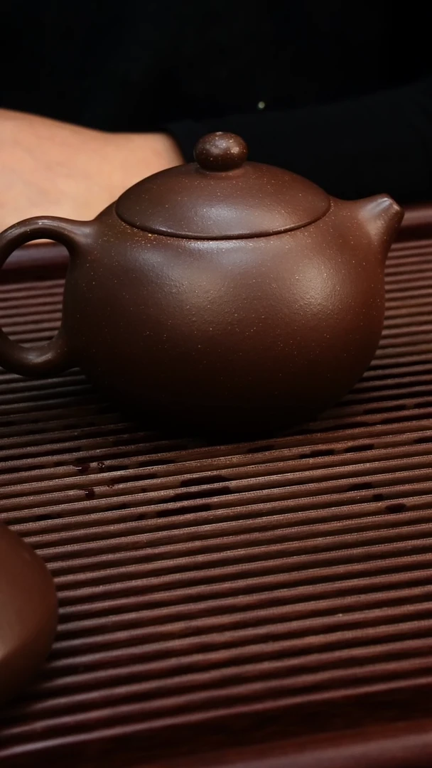 茶壶紫砂宜兴紫砂壶半手