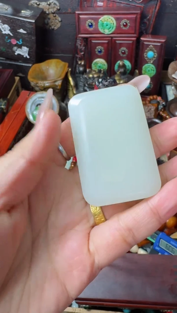 【闪购商品】和田玉（白玉）挂件未镶嵌主播推荐：一物一拍，讲解为准！