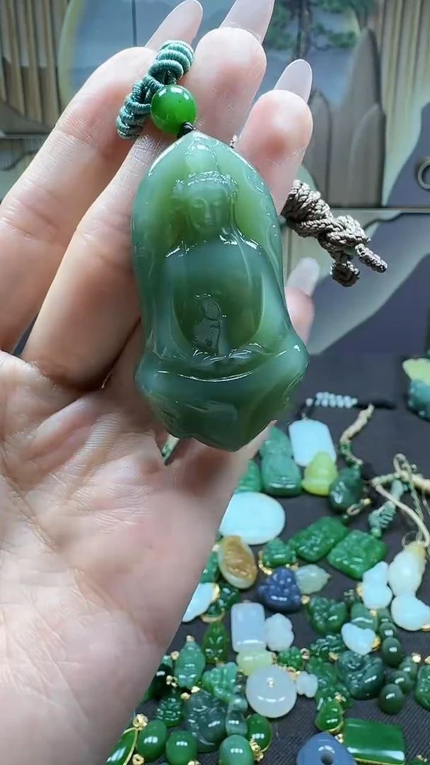 未镶嵌和田玉挂件1