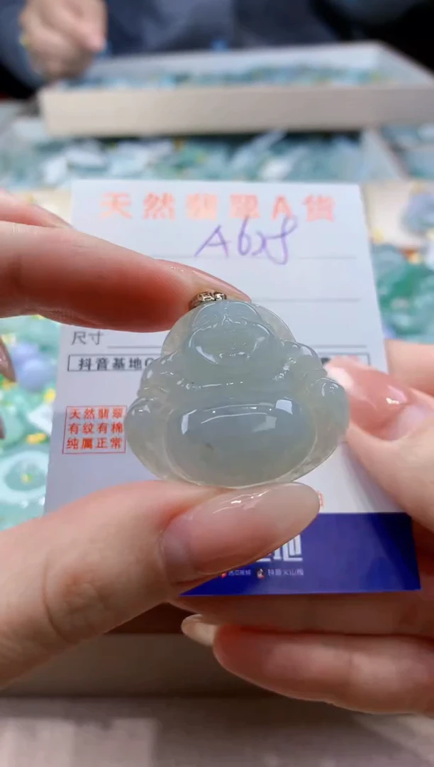 颈饰未镶嵌翡翠天然翡翠挂件