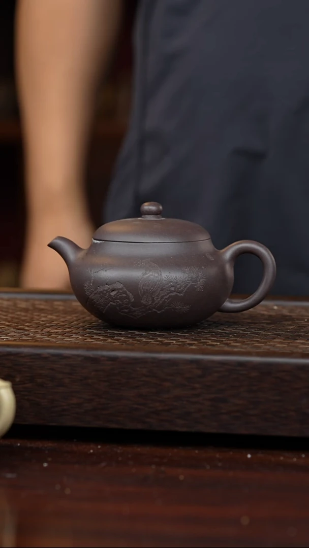 茶壶紫砂丹壶溢香紫砂壶瑕疵240cc