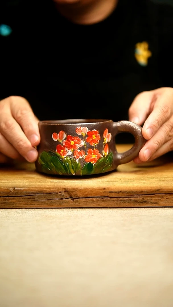 @@陶园瓷舍@@纯手工手绘@高温釉下彩