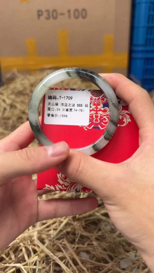 未镶嵌手镯石英质玉T-1709