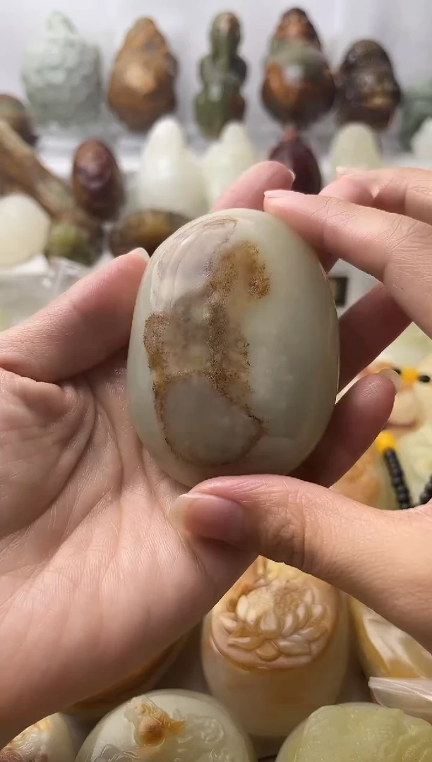 石材方解石棉纹正常不退换原石微瑕