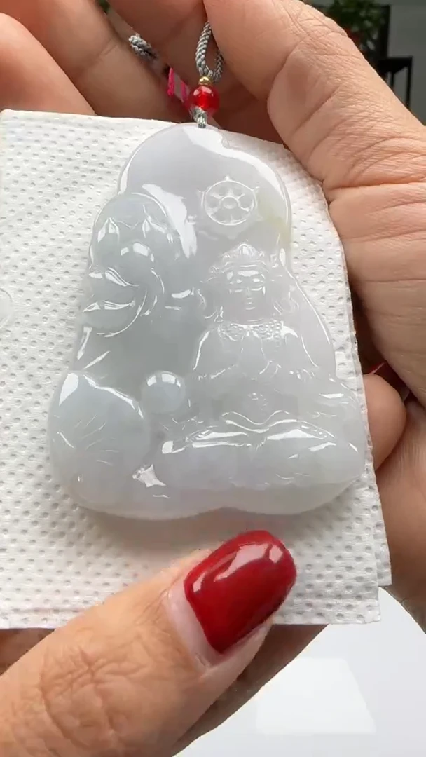 【闪购商品】翡翠颈饰未镶嵌天然翡翠A货吊坠