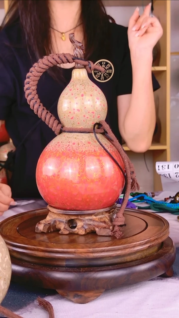 130一物一拍 大漆酒葫芦 真葫芦真大漆
