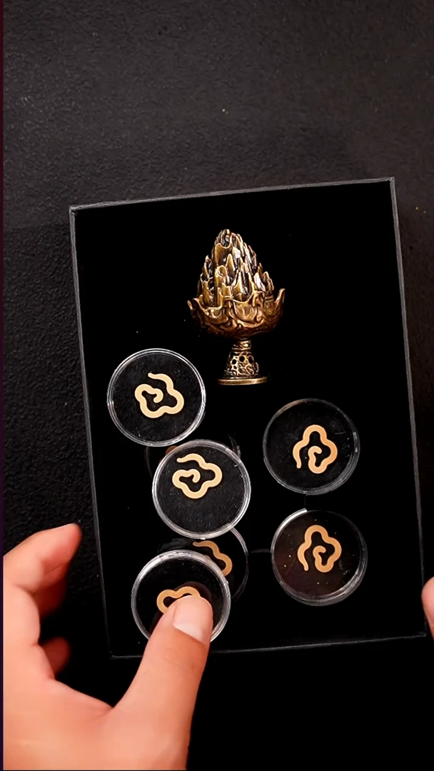 沉香沉香碎屑【博物馆】小博山炉熏香套装 无粘粉祥云香片高档创意