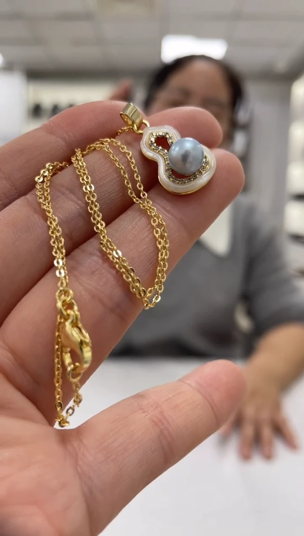 未镶嵌吊坠淡水珍珠40多样性发其一