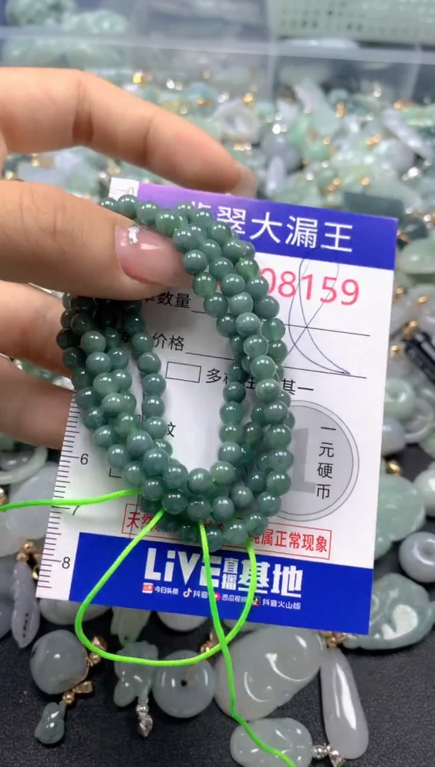 颈饰未镶嵌翡翠8159