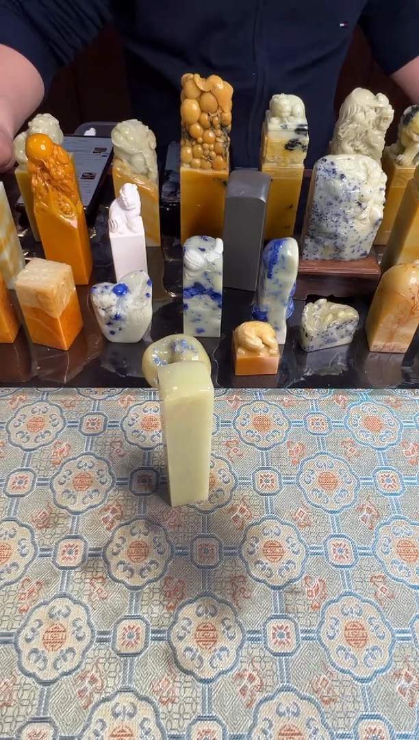 【闪购商品】青田石印石编号编号dqt2829