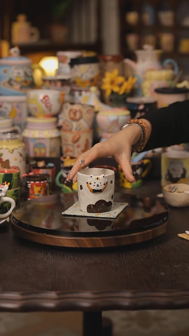 景德镇釉下彩绘设计师款式陶瓷