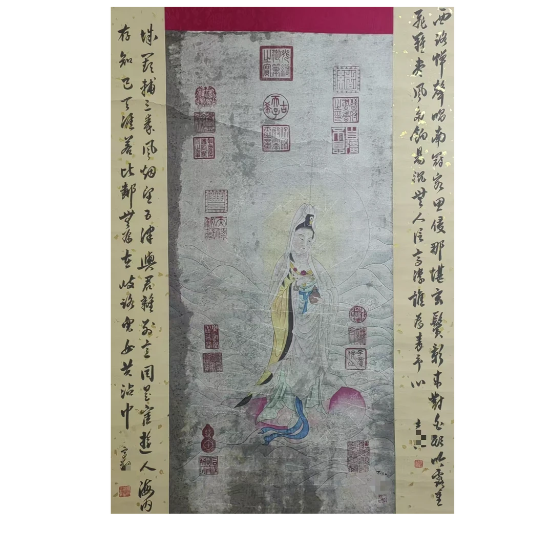 孙 人物立轴90*60约4.8平尺