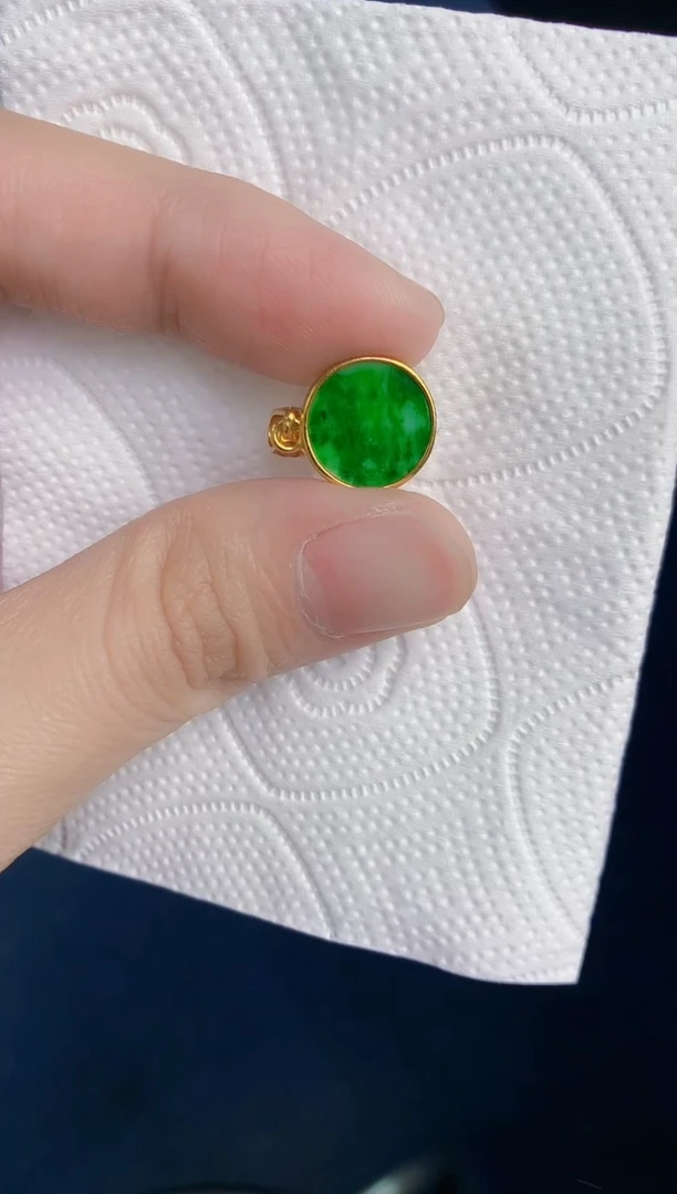 颈饰未镶嵌翡翠天然翡翠缅甸A货