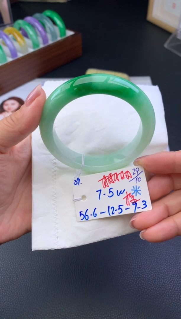 未镶嵌手镯翡翠假一赔三 手镯