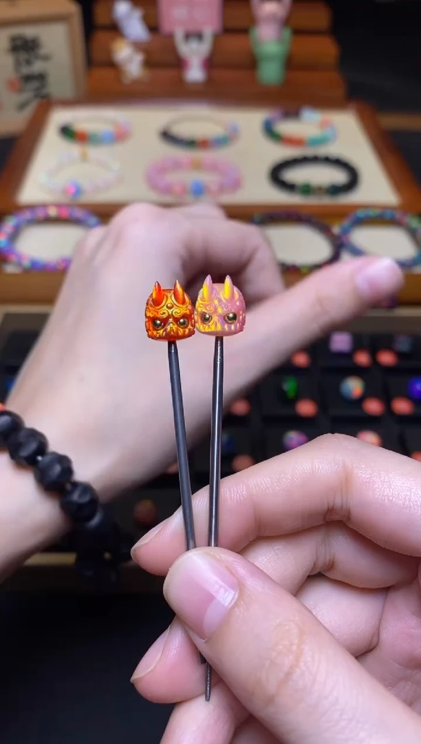 【闪购商品】树脂制品10mm+人工欧泊呆呆22