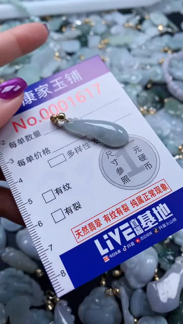 颈饰未镶嵌翡翠1617