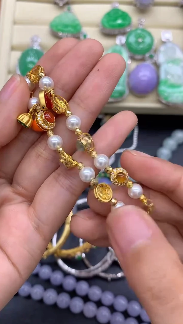 未镶嵌手链翡翠429-中国好珍宝