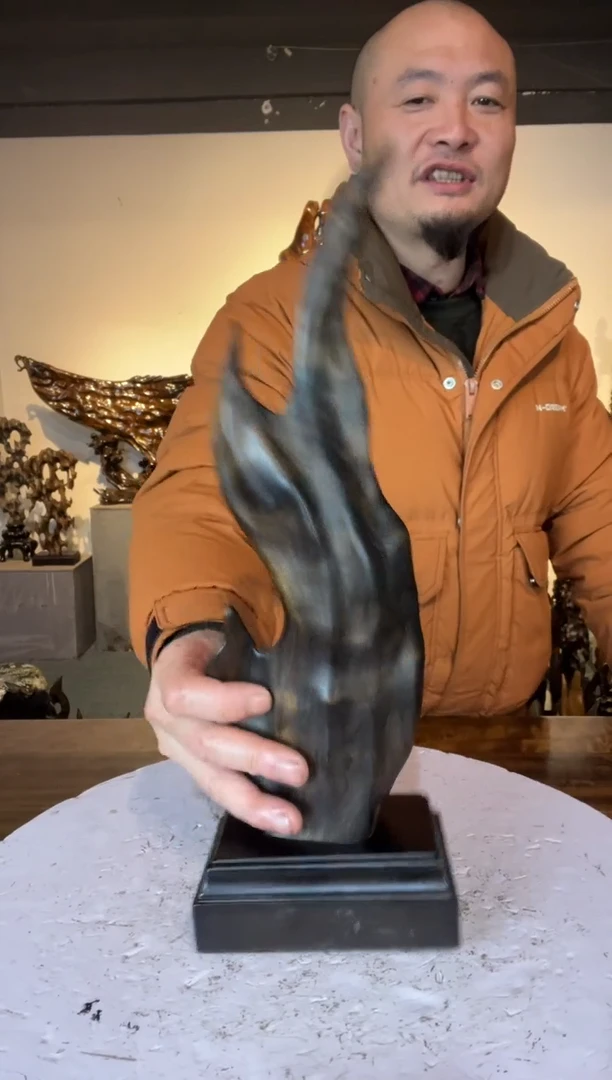 金丝楠￡****r092金丝楠自然随型摆件