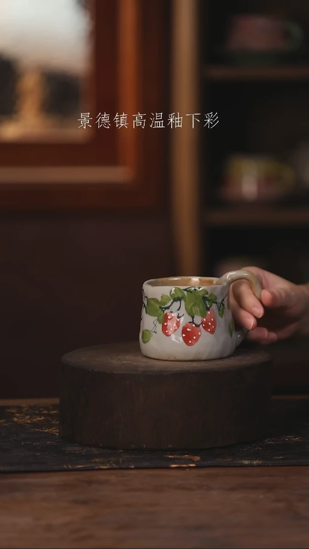 陶瓷景德镇高温釉下手绘陶瓷173