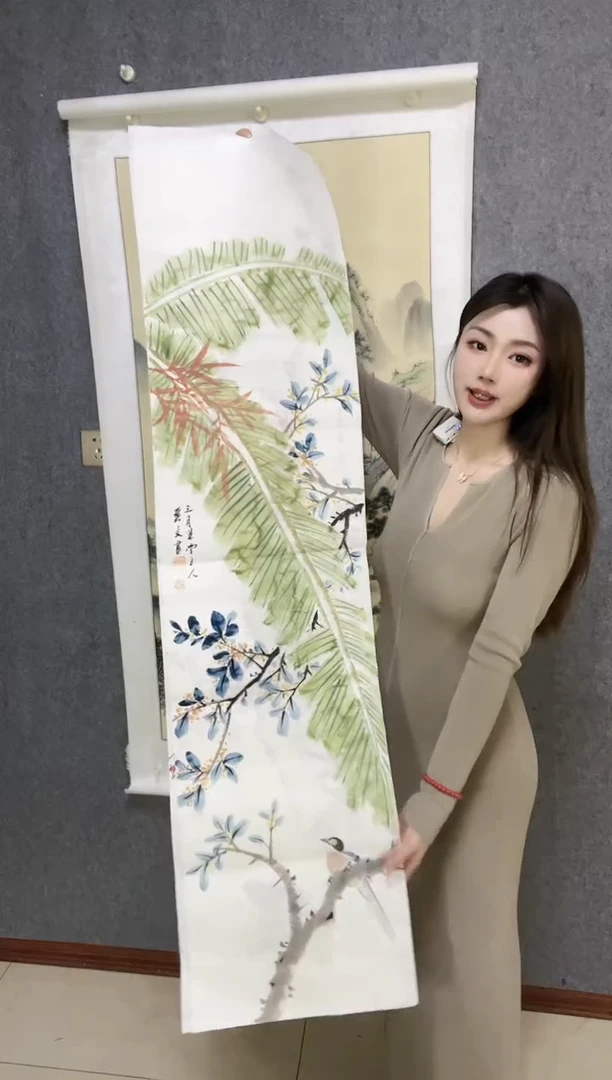 【闪购商品】国画手绘花鸟国画捡漏价格