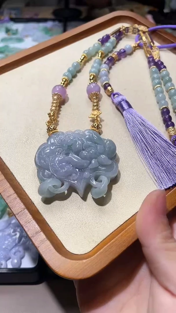 【闪购商品】翡翠颈饰未镶嵌吊坠