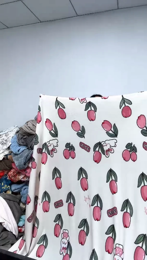 法兰绒2.3x2.2左右已主播介绍为准