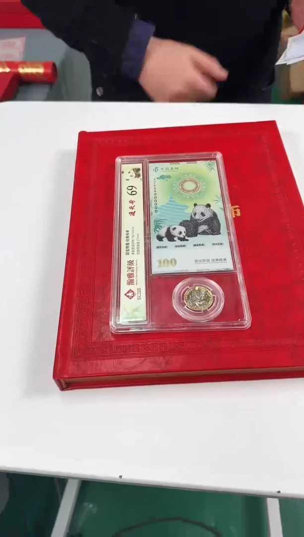 【闪购商品】合金2023年国宝熊猫经典传承