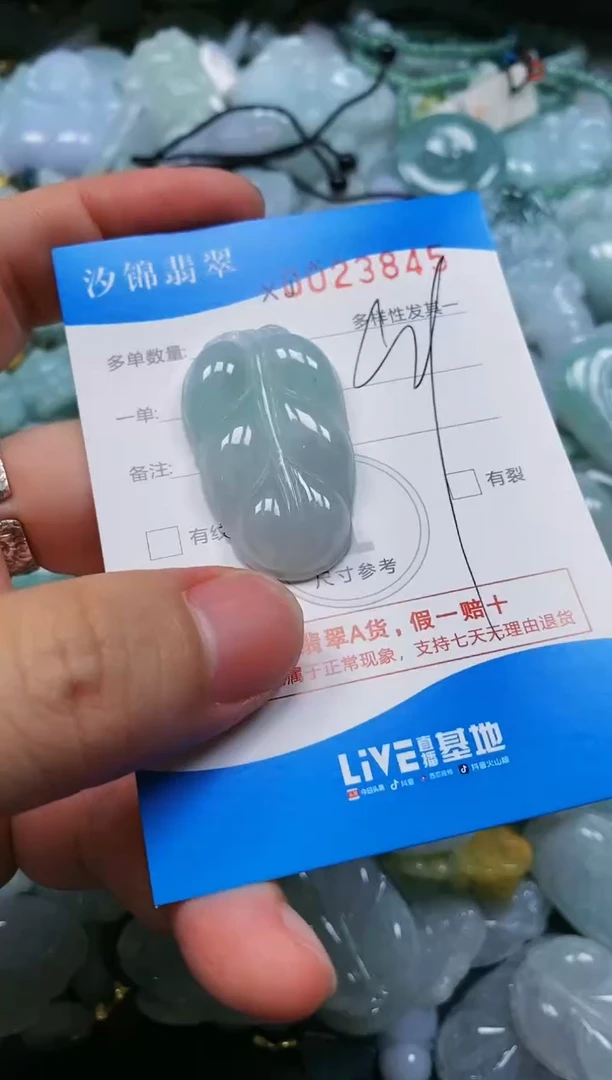 翡翠未镶嵌颈饰闪购商品0023845