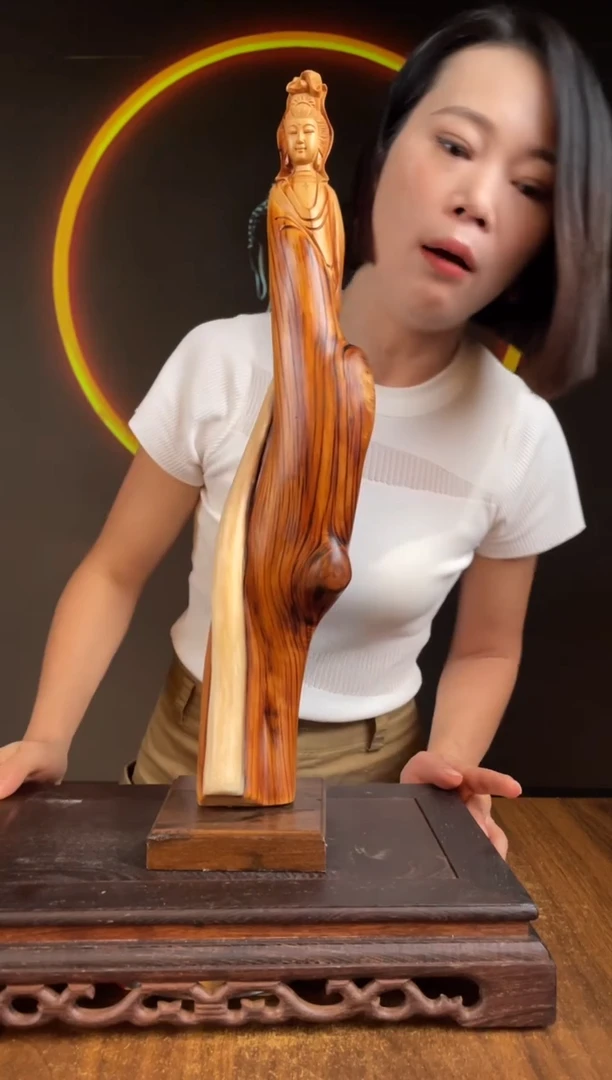 柏木（崖柏）手工摆件,先抢先得! 编号:106