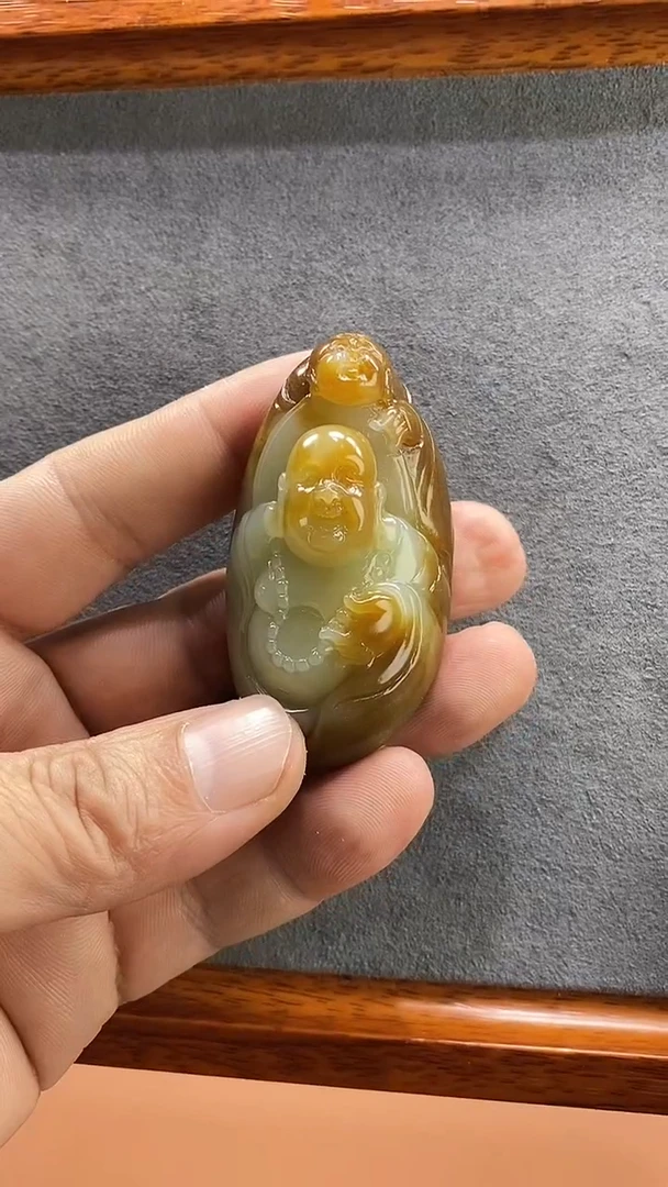 【闪购商品】和田玉（糖玉）颈饰未镶嵌精品和田玉佛