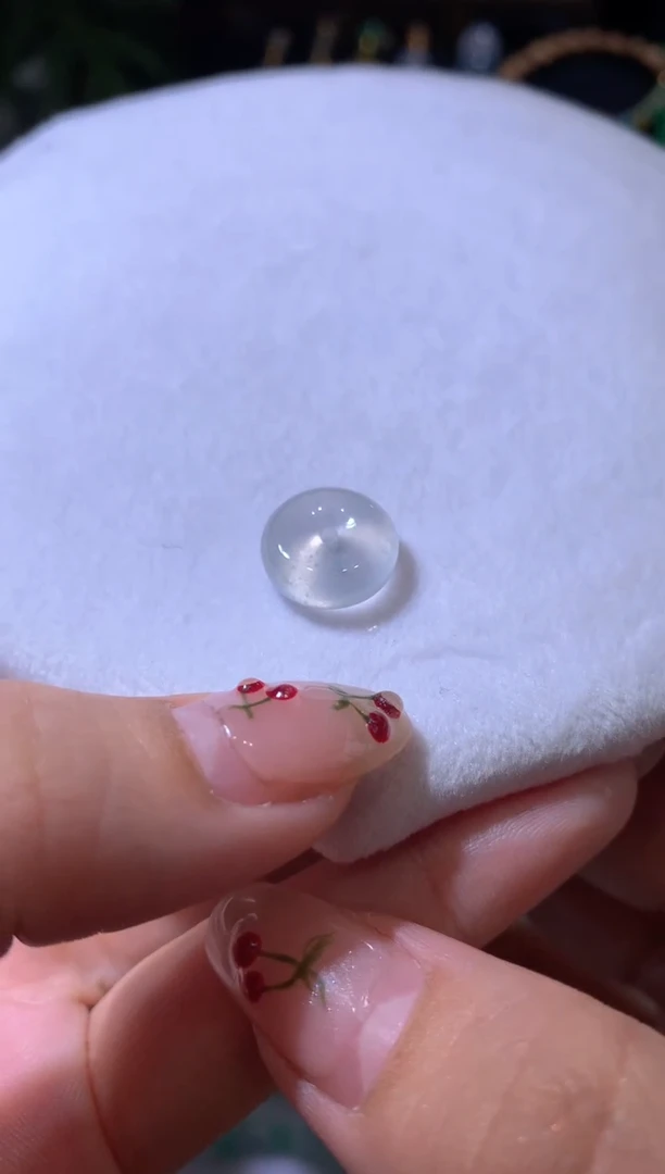 【闪购商品】定制翡翠未镶嵌12.7*5.1平安扣6800+680