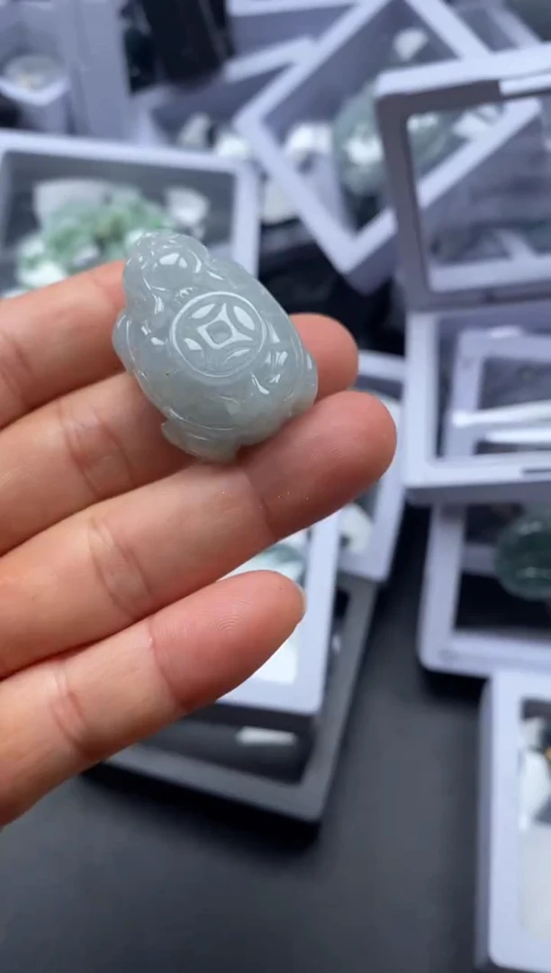 吊坠(不含链)未镶嵌翡翠2074