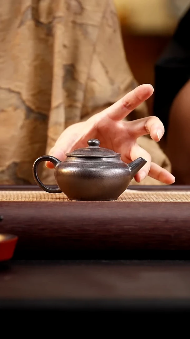 茶壶紫砂柴烧集古