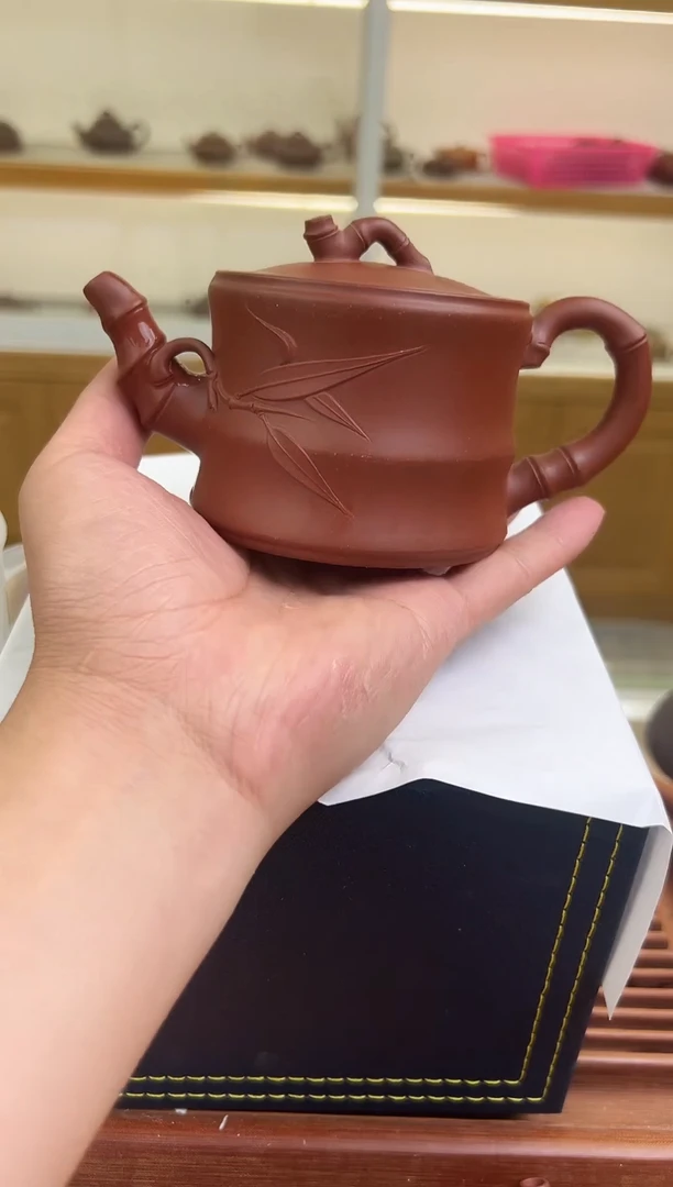 茶杯紫砂宜兴原矿半手工紫砂壶