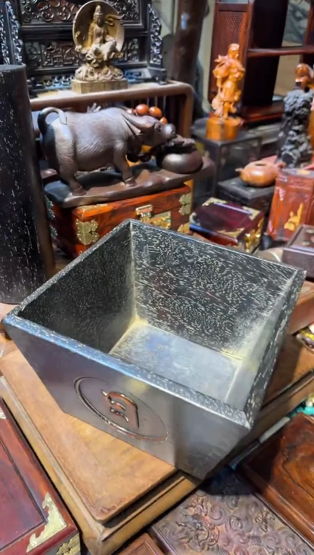 木紫檀米斗日进斗金