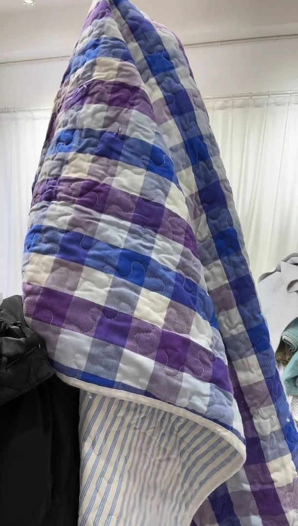 棉140*200纯棉床盖40号微瑕