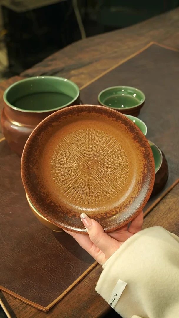 【闪购商品】瓷片祁白 草木灰 壶承