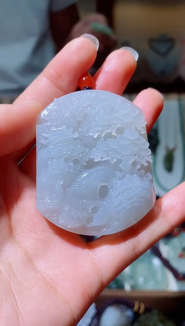 颈饰未镶嵌和田玉1